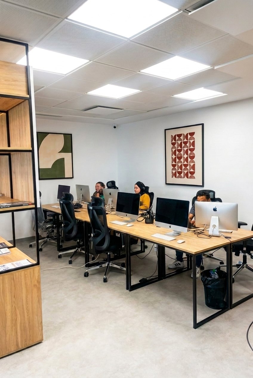 L'équipe Neosen IO au travail