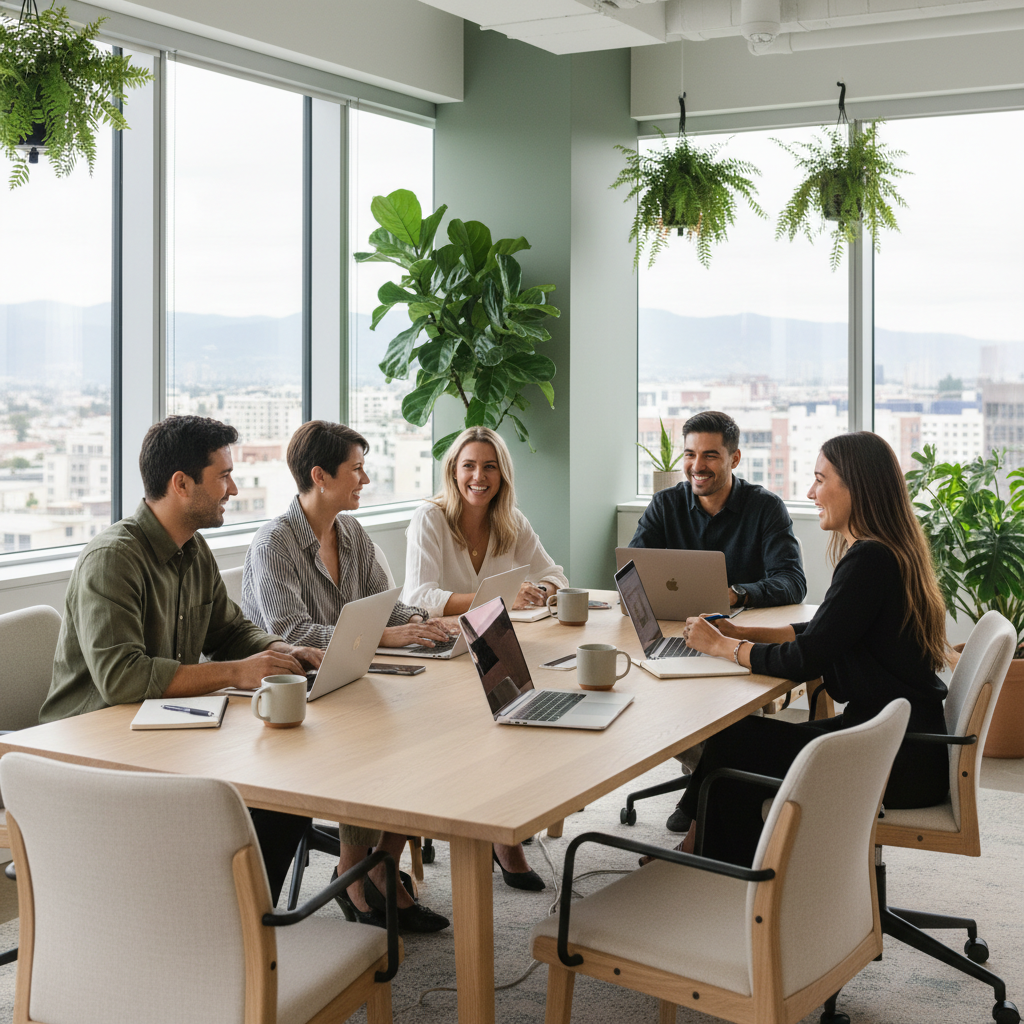 Equipe NEOSEN IO collaborant